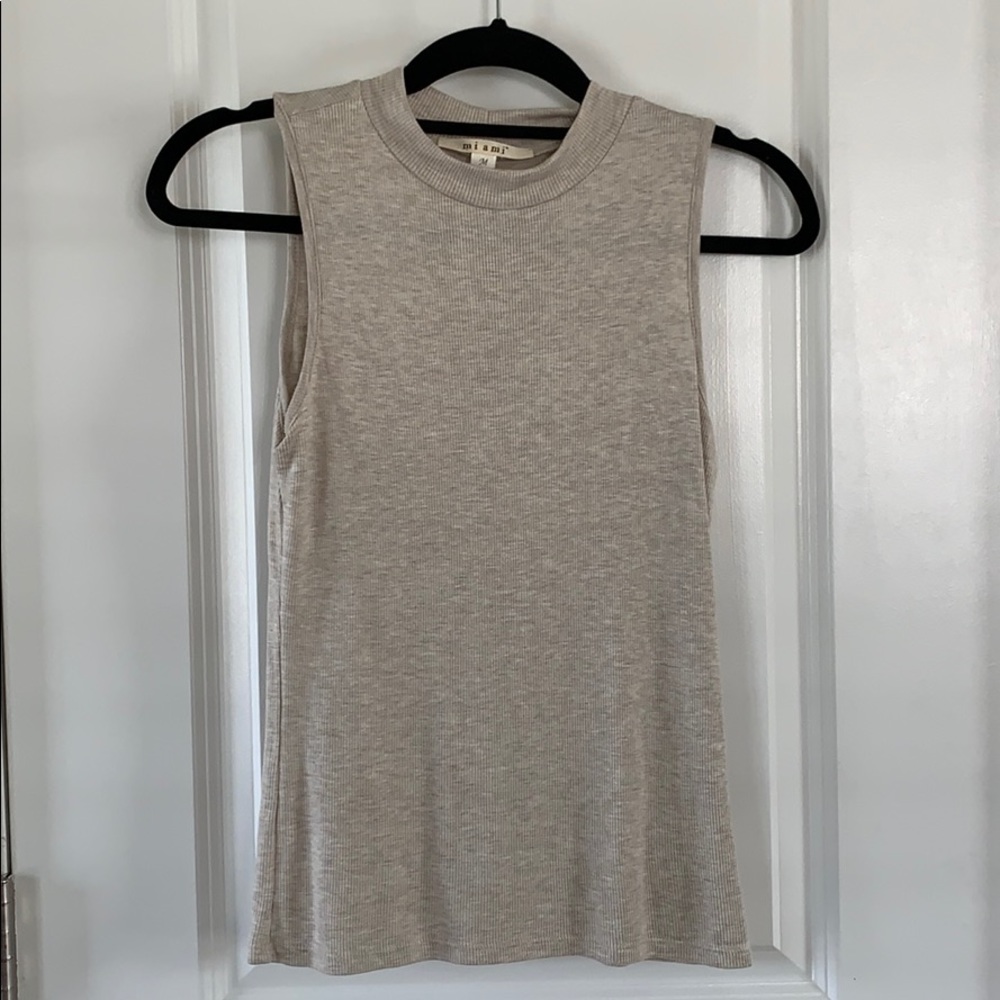 Beige Tank Top